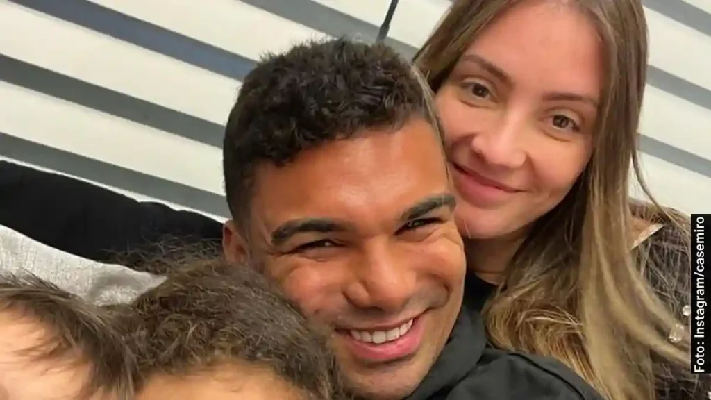 casemiro familia esposa e hijos