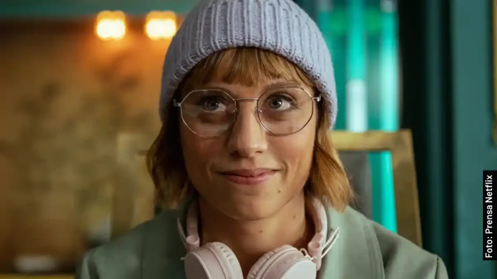 La actriz Michelle Jenner como Keila en Berlín, serie de Netflix