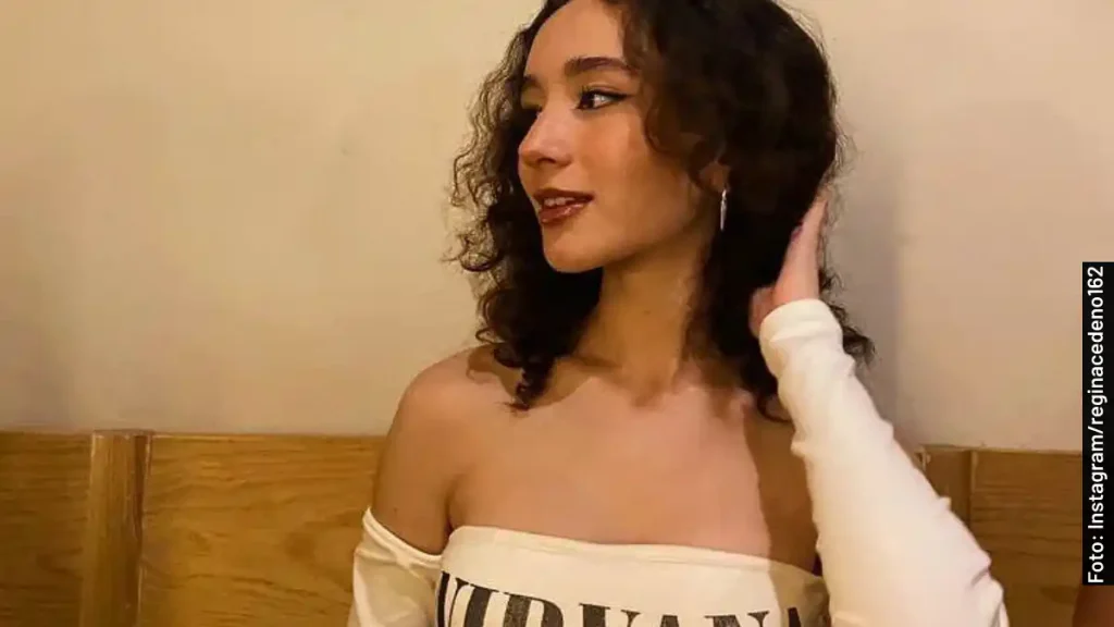 La actriz Regina Cedeño, Ana Lau en El Niñero, serie de Netflix