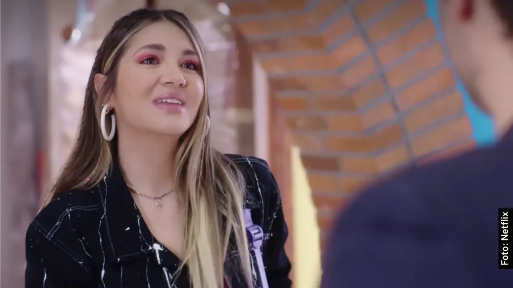 Mariana Gómez como Maritza en La Influencer, serie de Netflix