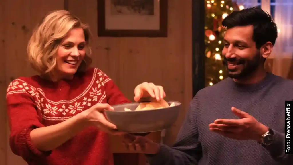 Reparto de actores y personajes en La Típica Navidad (2023), película de Netflix
