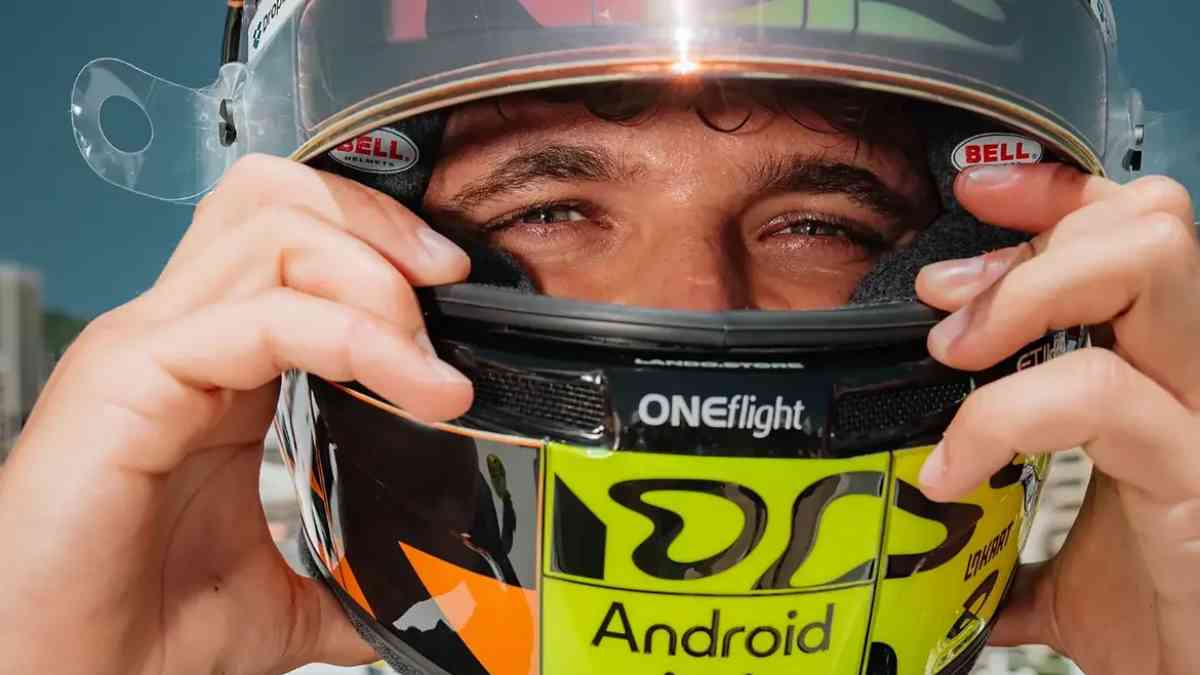 Por qué Lando Norris usa el número 1