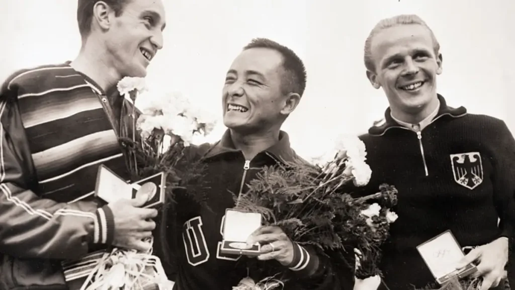 Joaquín Capilla en los Juegos Olímpicos de Helsinki 1952