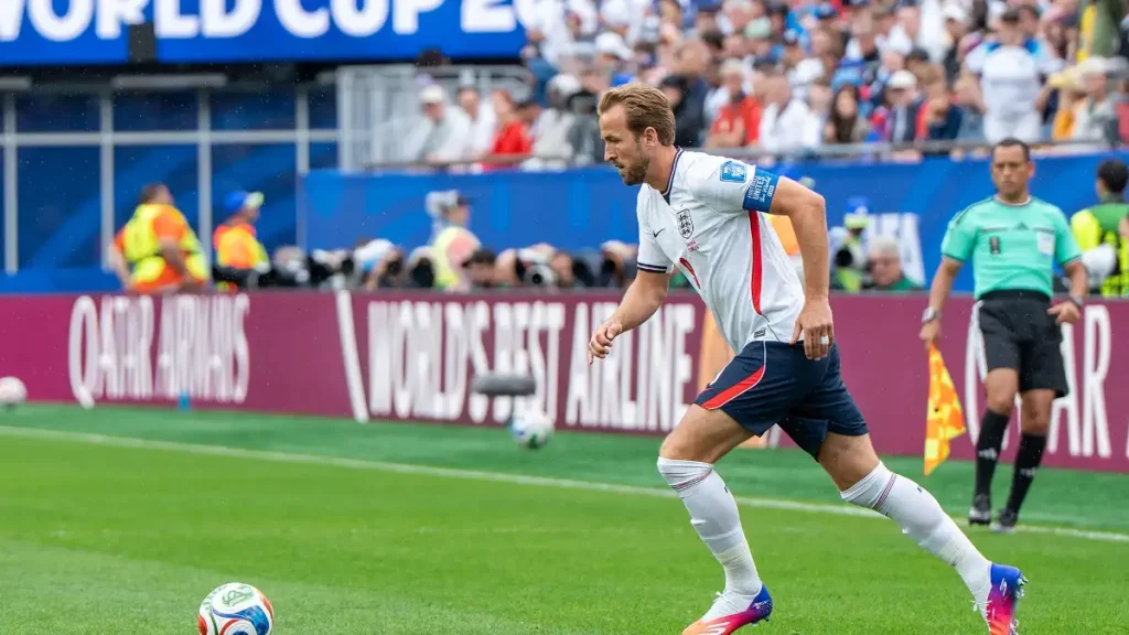 Harry Kane con la Selección de Inglaterra