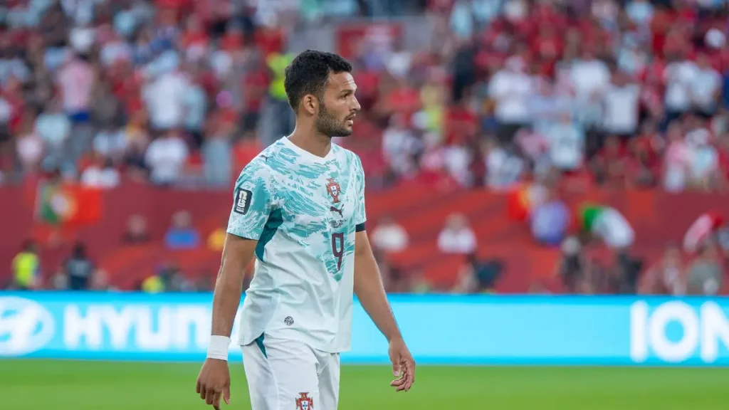 Gonçalo Ramos con la Selección de Portugal